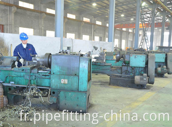 Steel pipe caps workshop